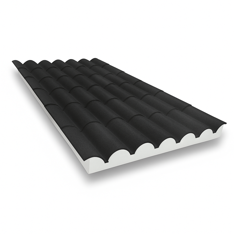 Panel Sándwich  Imitación Teja