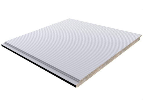 Panel Sándwich Fachada Lana de Roca Tornillo Oculto