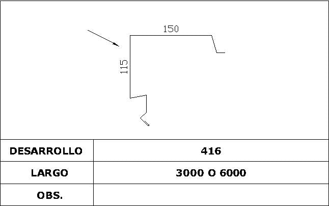 Coronación Lateral AIS 3G, 5G, TAP