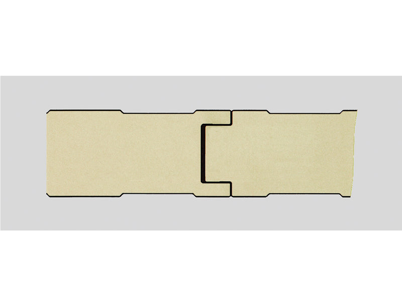 Panel Sándwich Fachada Lana De Roca Tornillería Vista