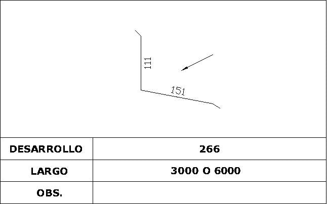 Faldón Trasero Sin Troquelar