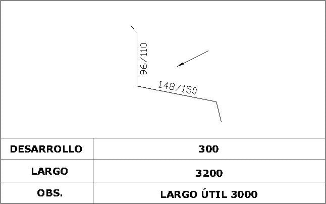 Faldón Trasero Troquelado AIS 3G, 5G, TAP