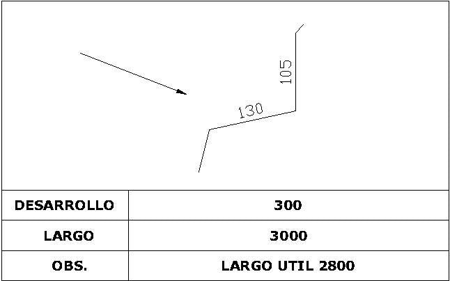 Faldón Trasero Troquelado AIS NCOPPO